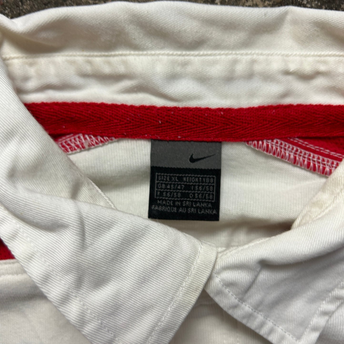 Vintage Nike England Rugby Longsleeve (XL)