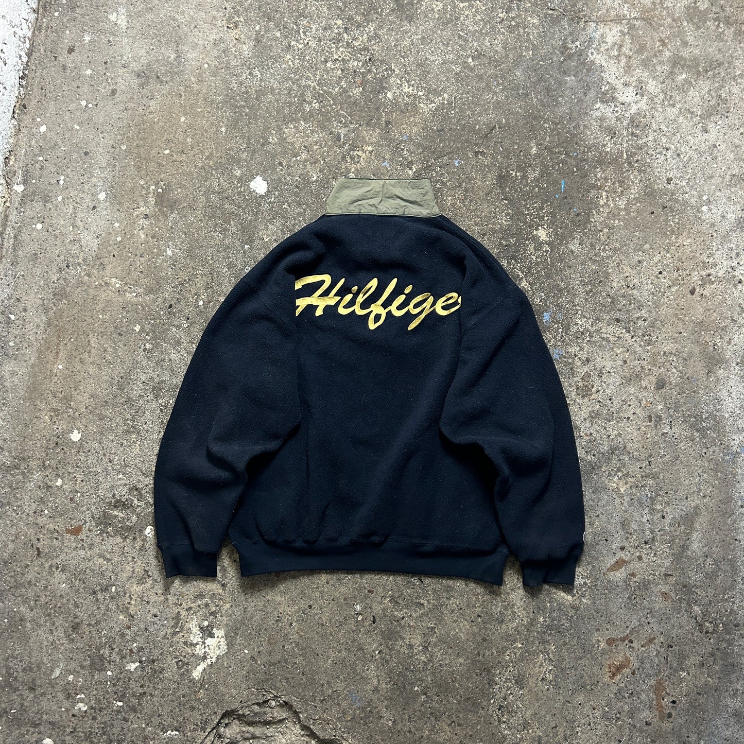 Vintage Tommy Hilfiger Fleece Sweater (L)