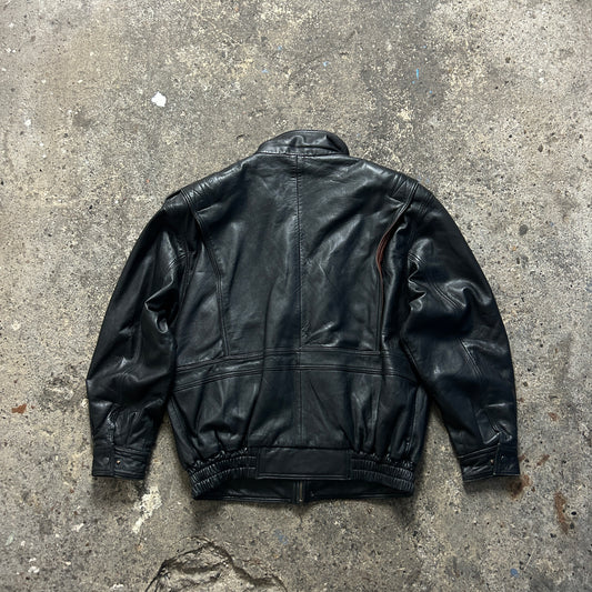 Vintage Leather Jacket (XL)