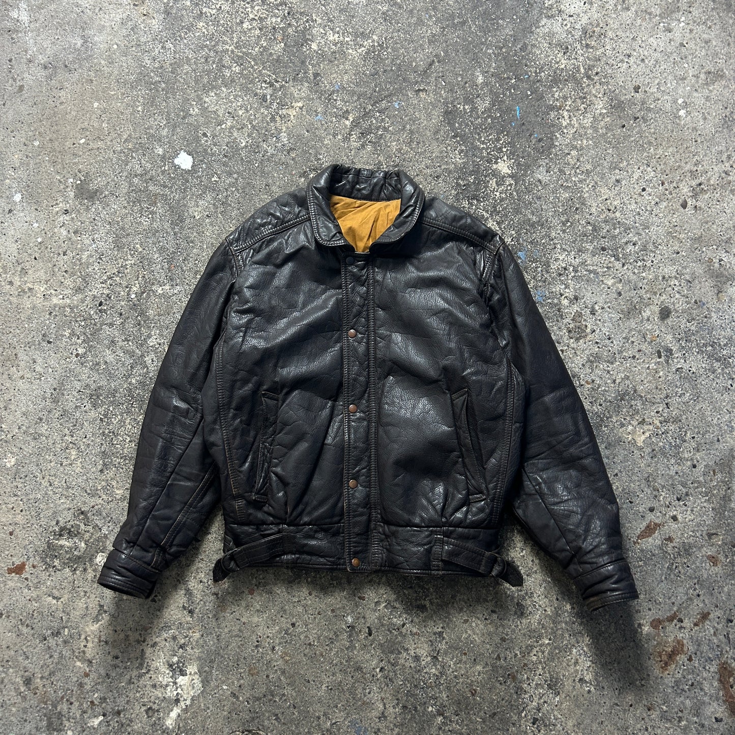 Vintage Leather Jacket (M)