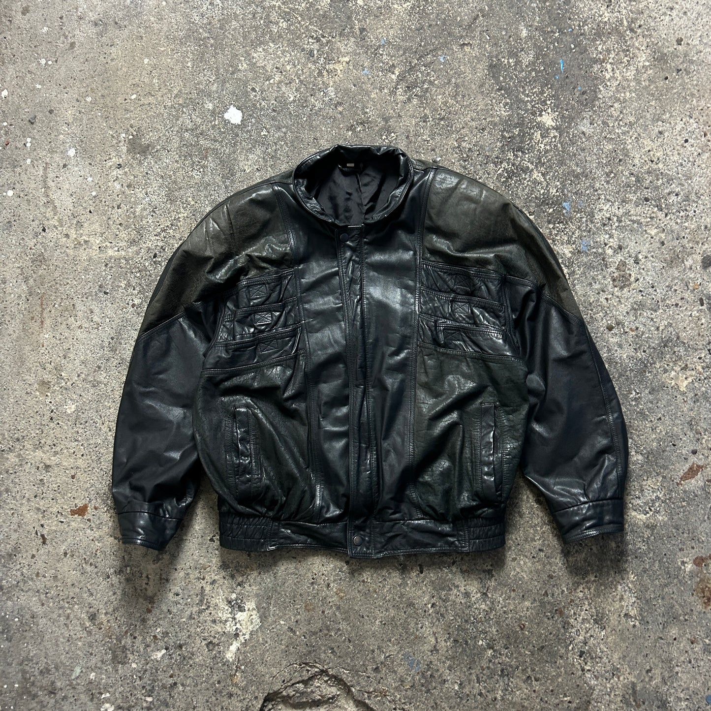 Vintage Leather Jacket (L)