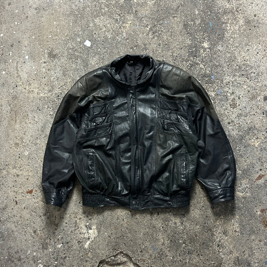 Vintage Leather Jacket (L)