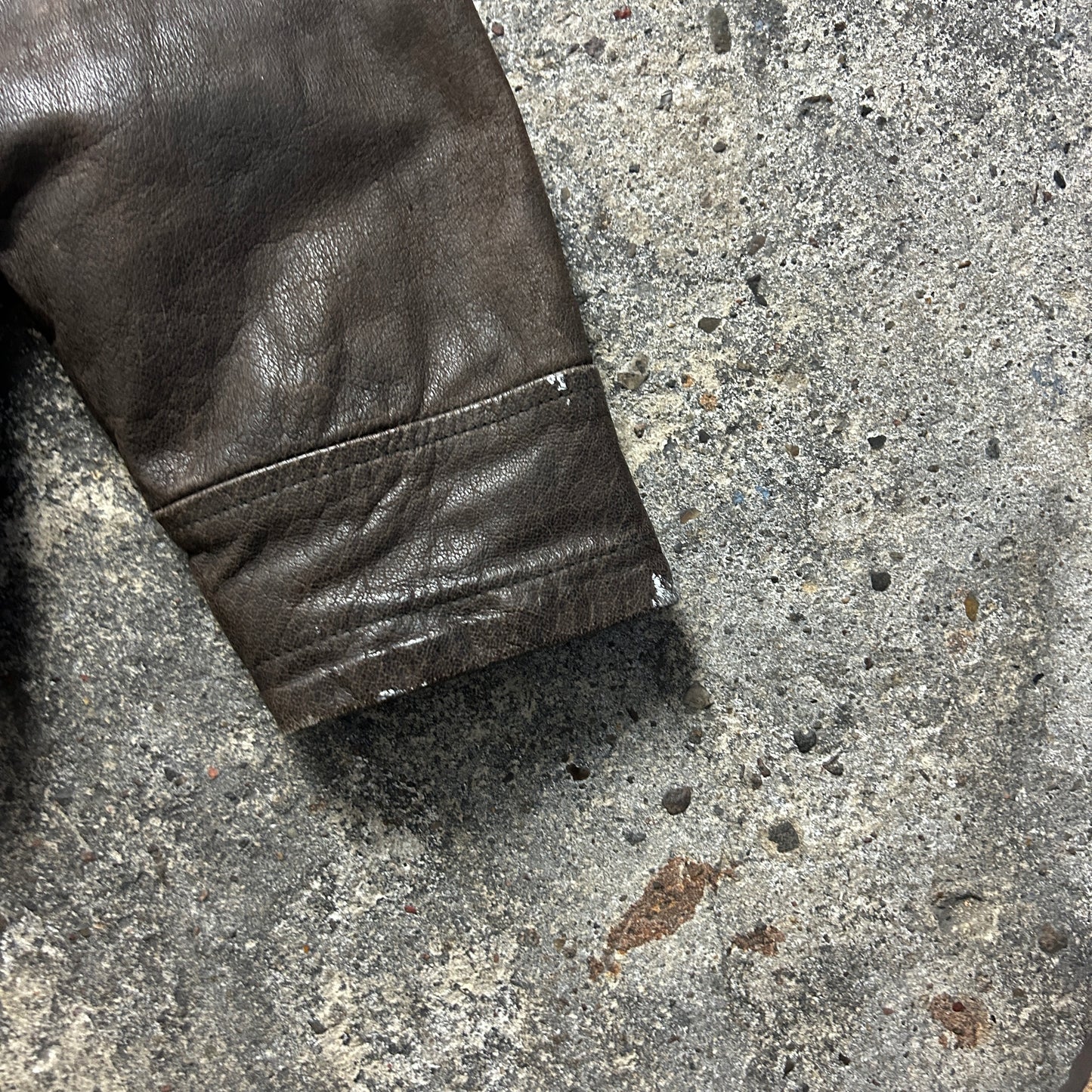 Vintage Leather Jacket (L)