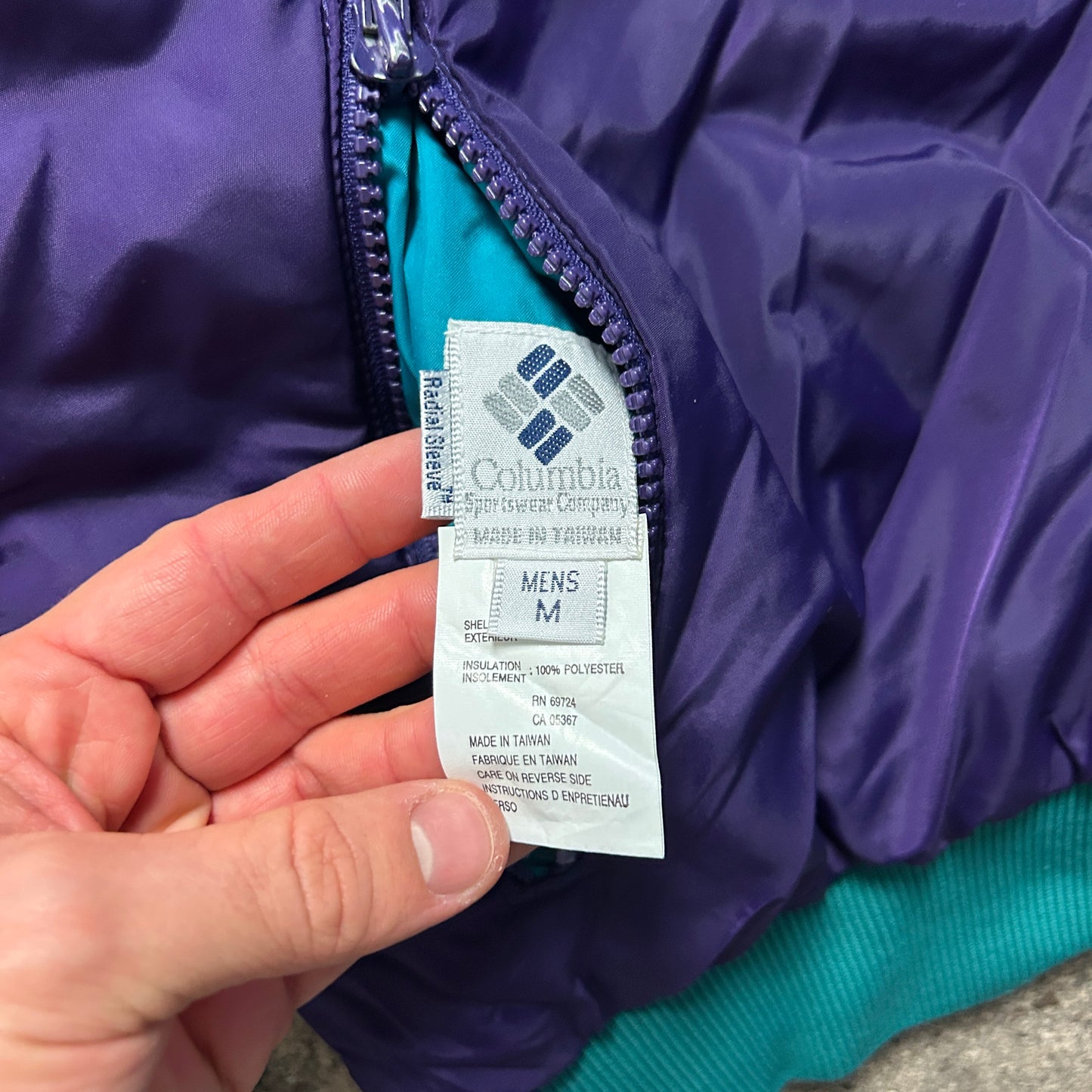 Vintage Columbia Reversible Jacket (M)