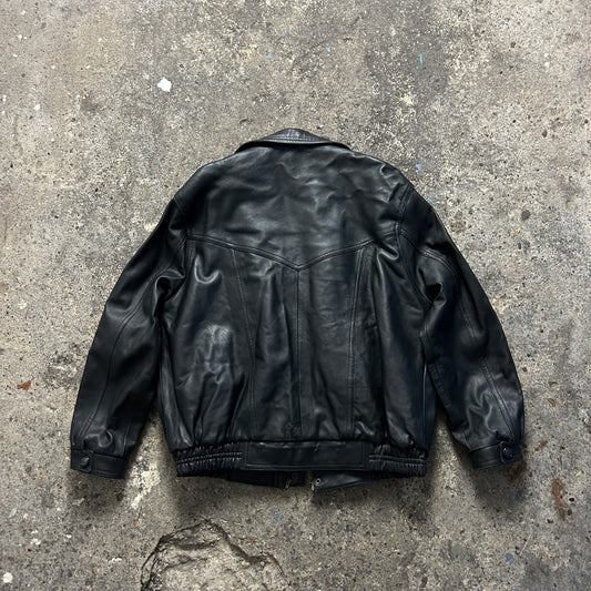 Vintage Leather Jacket (XL)