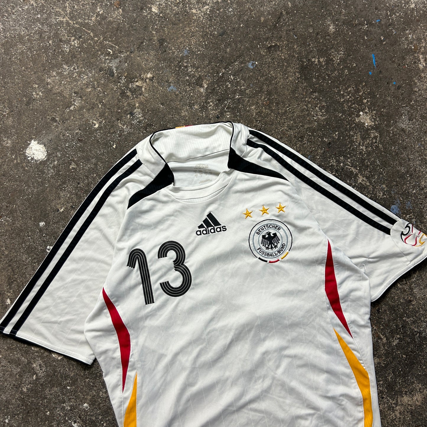 Vintage Adidas Deutschland "Ballack" Jersey (S)