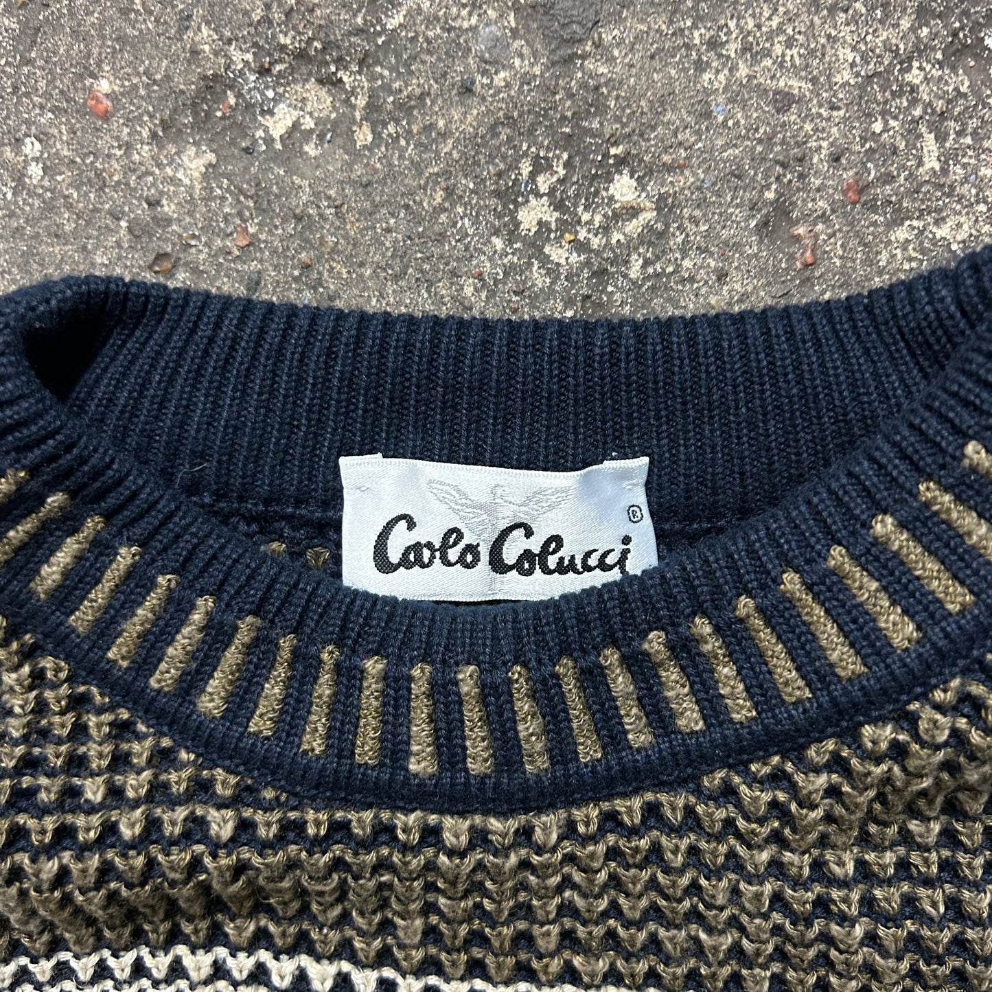Vintage Carlo Colucci Knit Sweater (M)