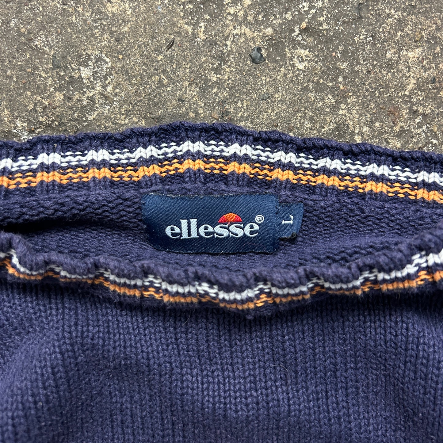 Vintage ellesse Knit Sweater (L)