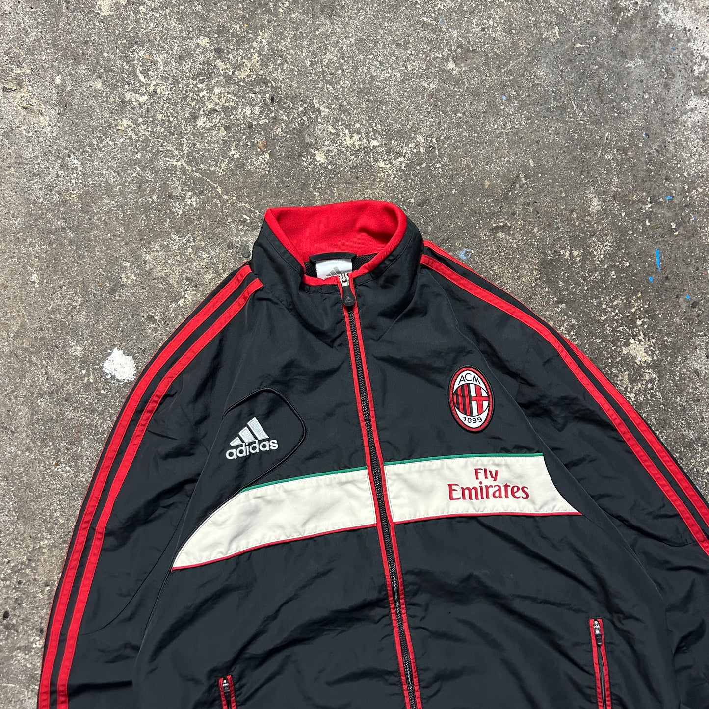 Vintage Adidas AC Milan Trackjacket (L)