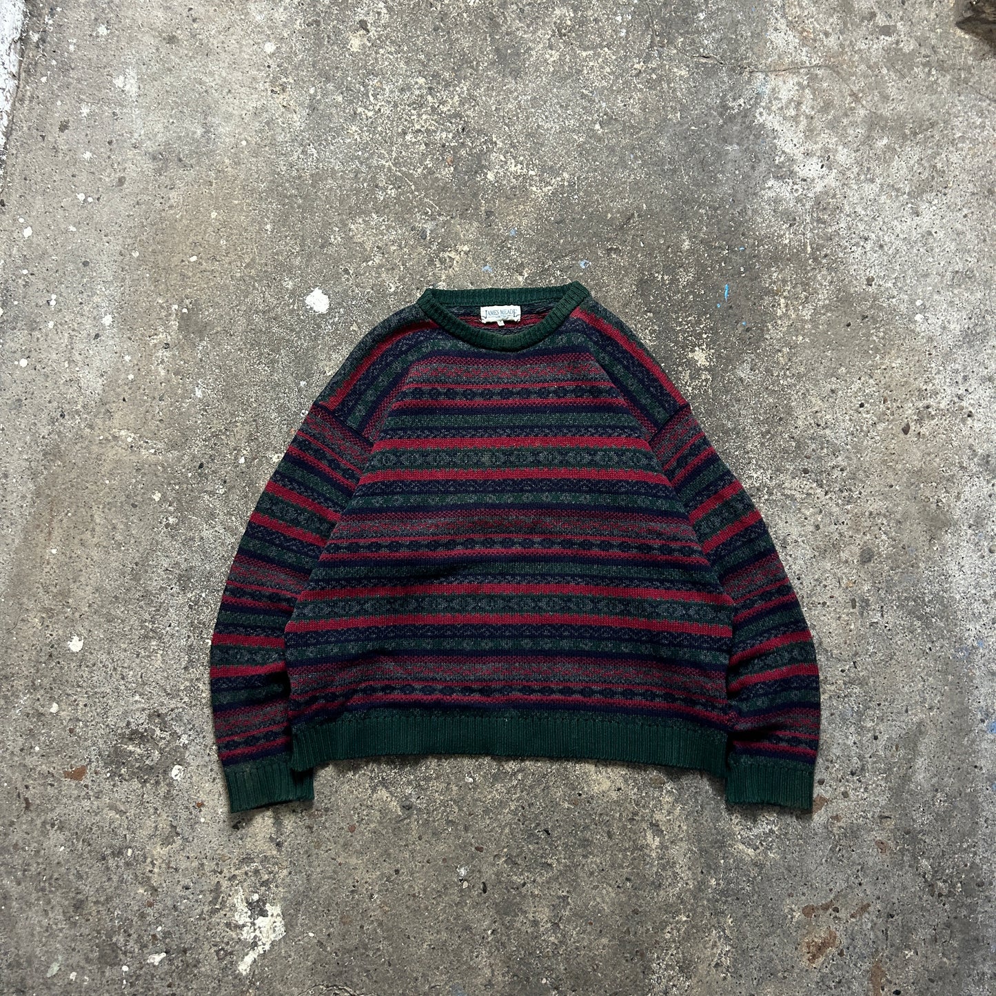 Vintage Knit Sweater (XL)