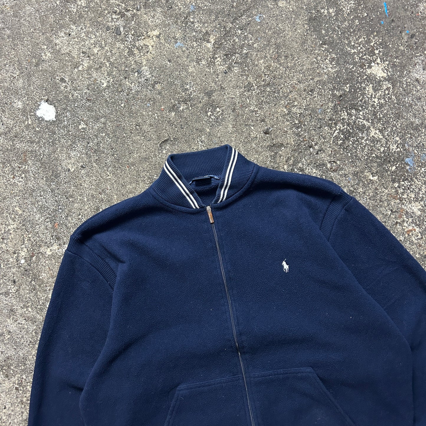 Vintage Polo Sport Fleece Zipper (S)