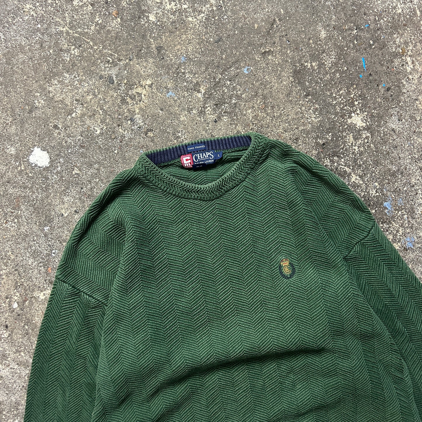 Vintage Chaps Ralph Lauren Knit Sweater (L)