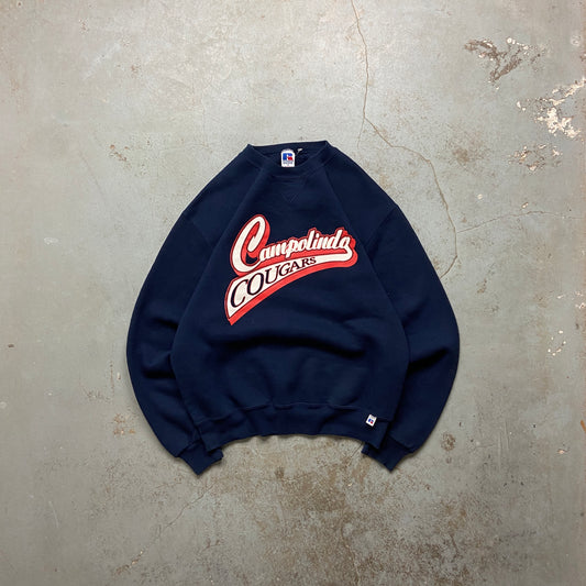 Vintage Russell Athletic Campolindo Cougars Sweater (M)