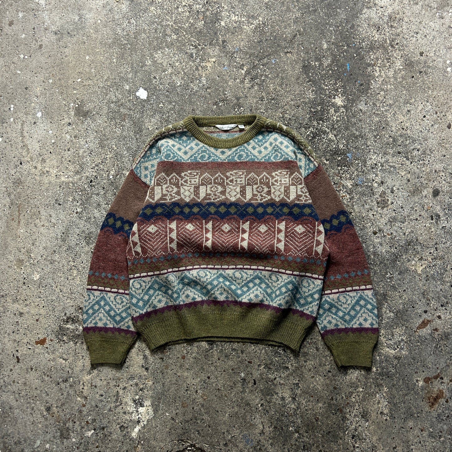 Vintage Knit Sweater (M)