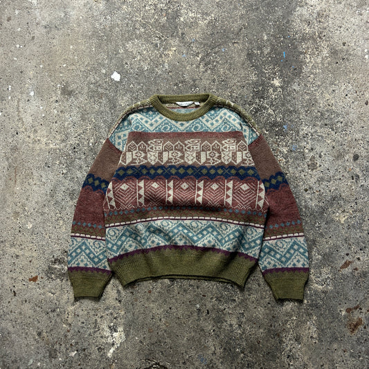 Vintage Knit Sweater (M)