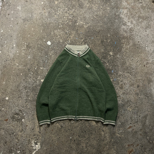 Vintage Sergio Tacchini Knit Zipper (S)