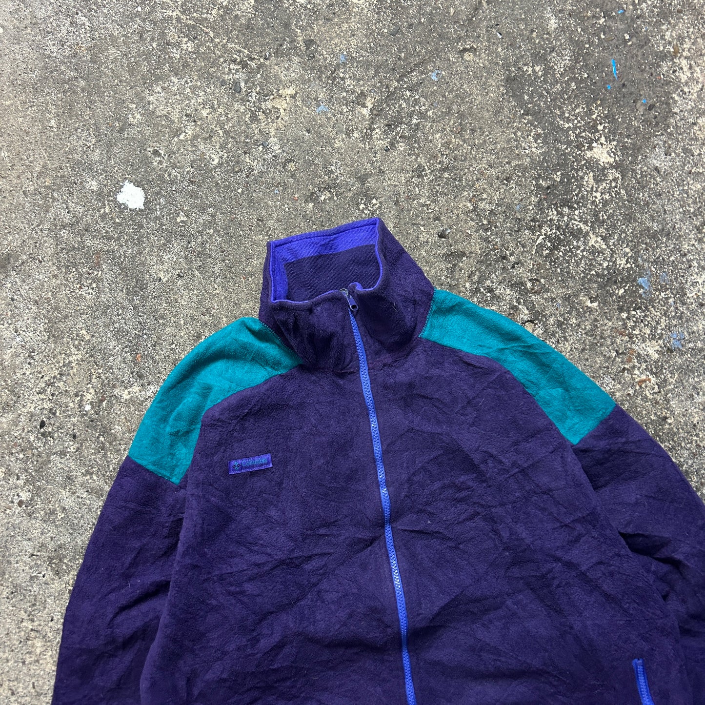 Vintage Columbia Fleece Zipper (XL)