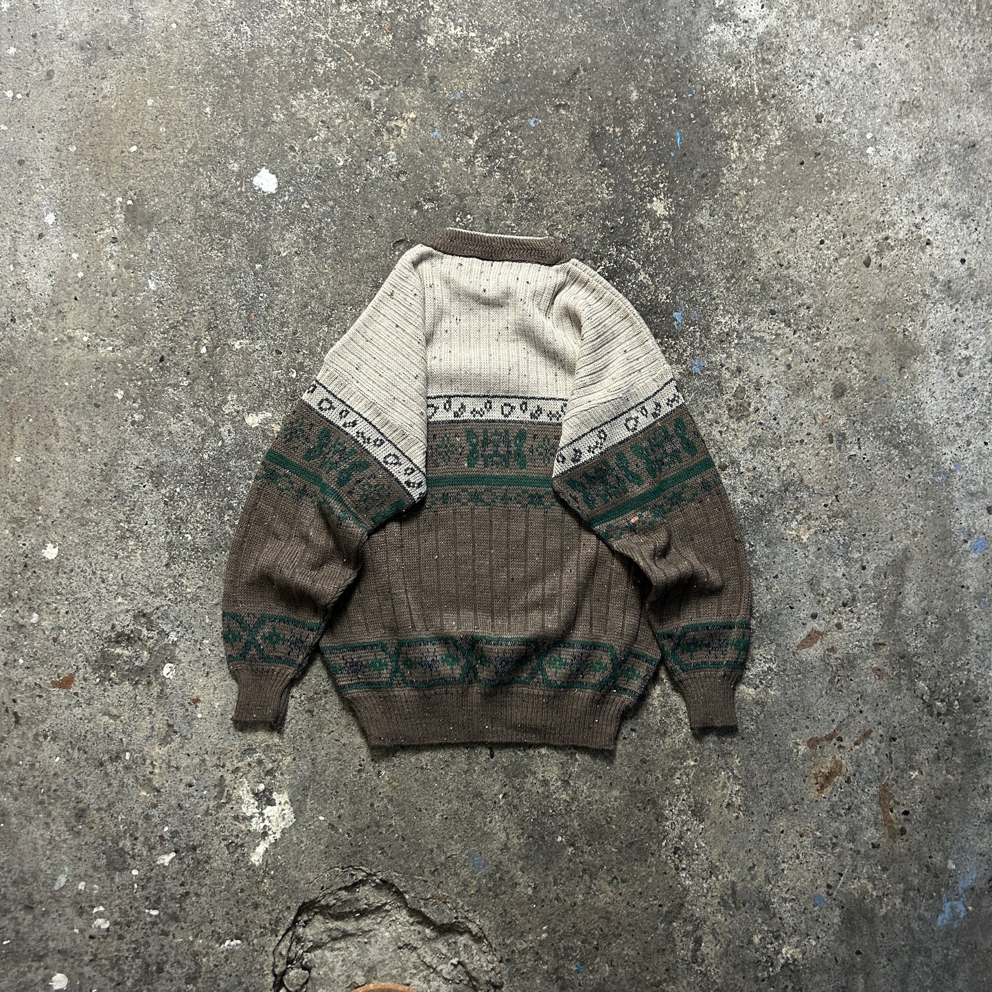 Vintage Knit Sweater (M)