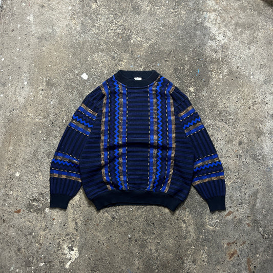 Vintage Coogi Style Knit Sweater (L)