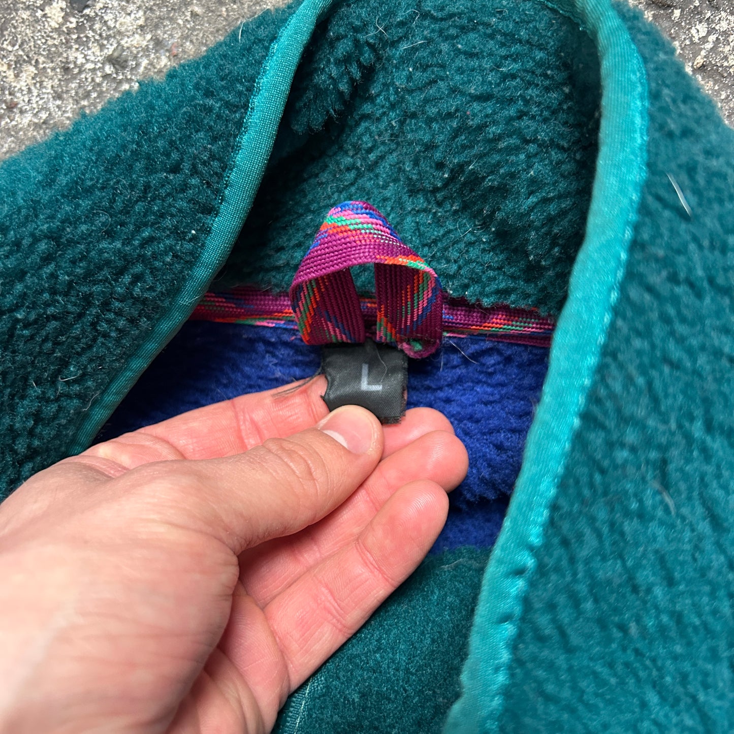 Vintage Helly Hansen Fleece Zipper (L)