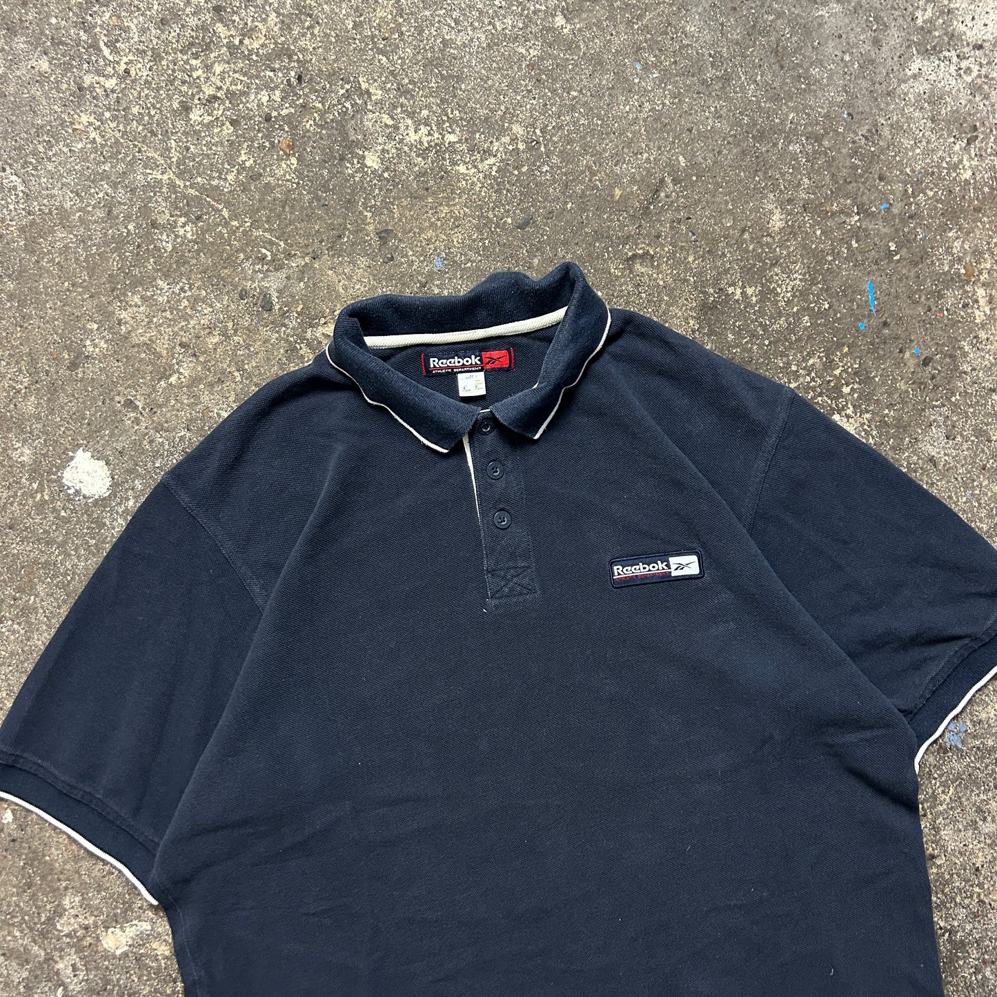 Vintage Reebok Polo Shirt (L)