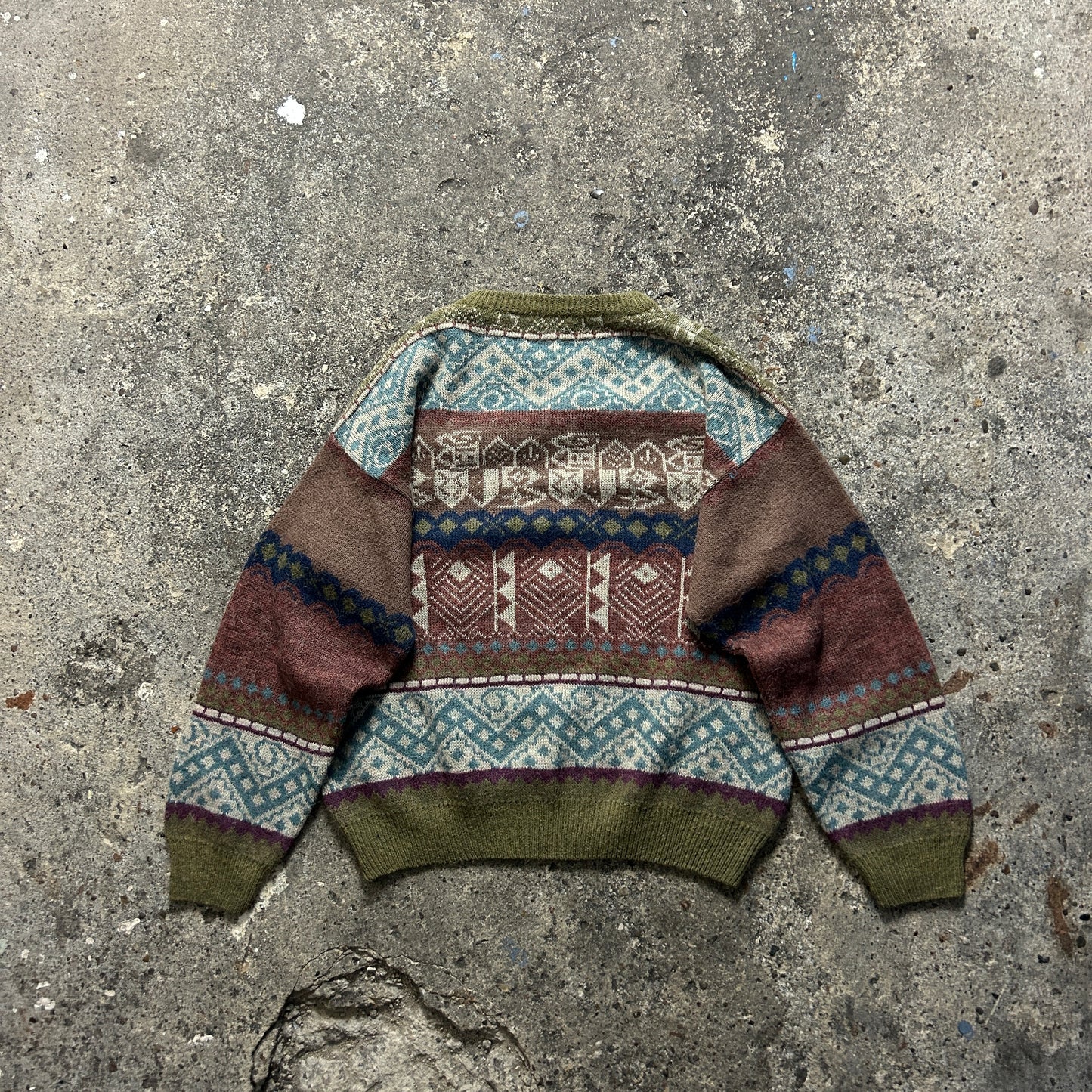 Vintage Knit Sweater (M)