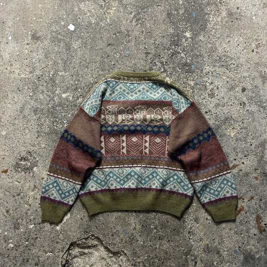 Vintage Knit Sweater (M)