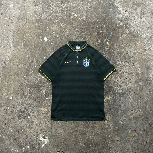 Vintage Nike Brazil Polo Shirt (M)