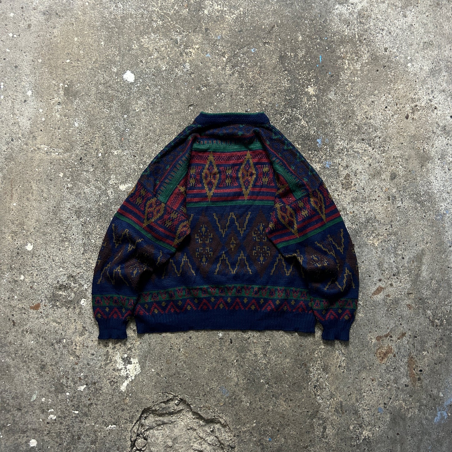 Vintage Knit Sweater (XL)