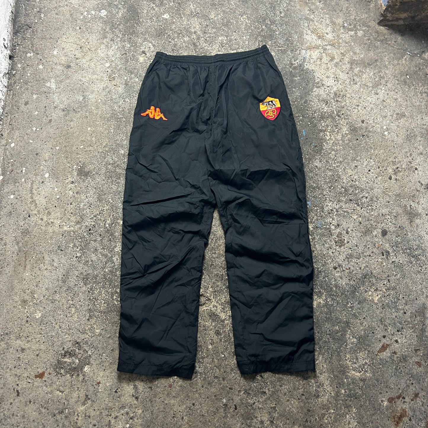 Vintage Kappa AS Roma Trackpants (XXL)