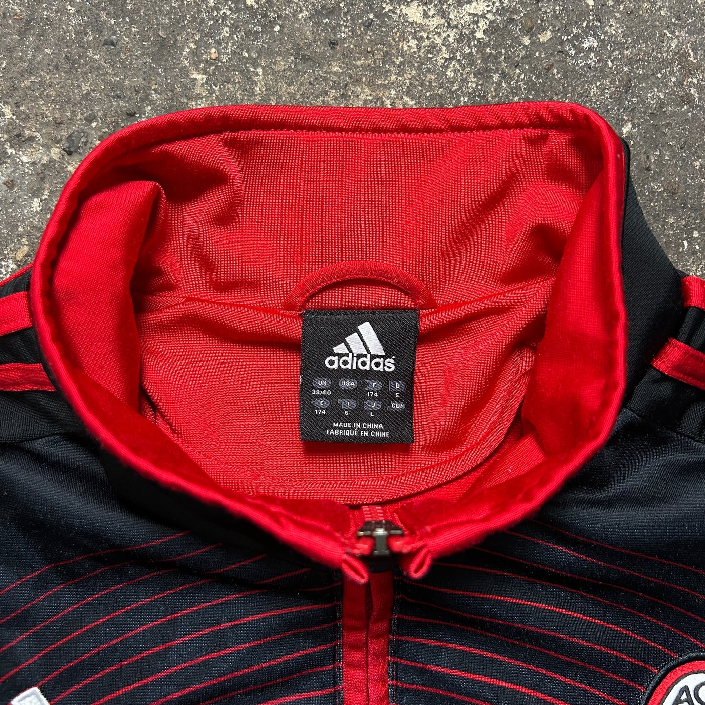 Vintage Adidas AC Milan Trackjacket (M)