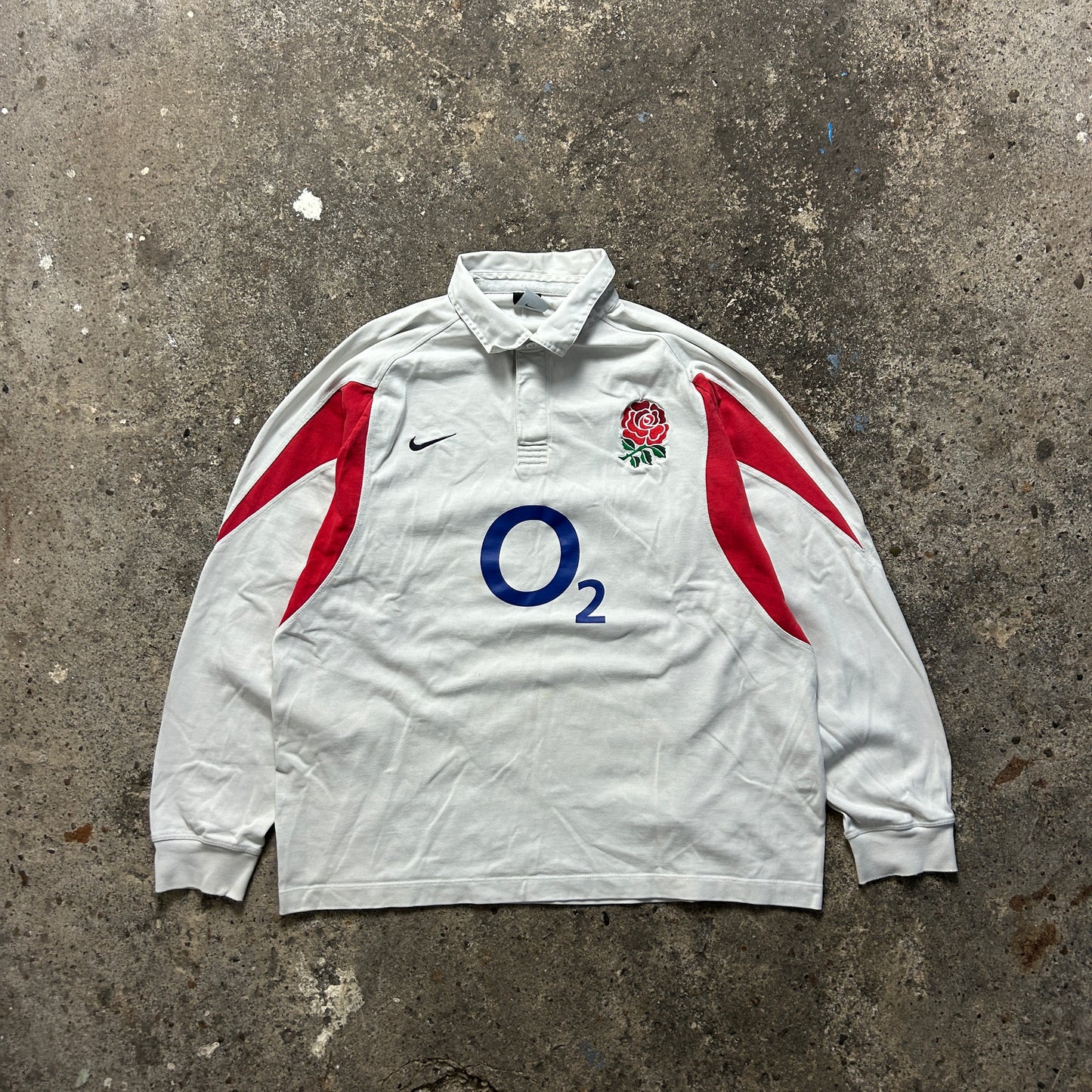 Vintage Nike England Rugby Longsleeve (XL)