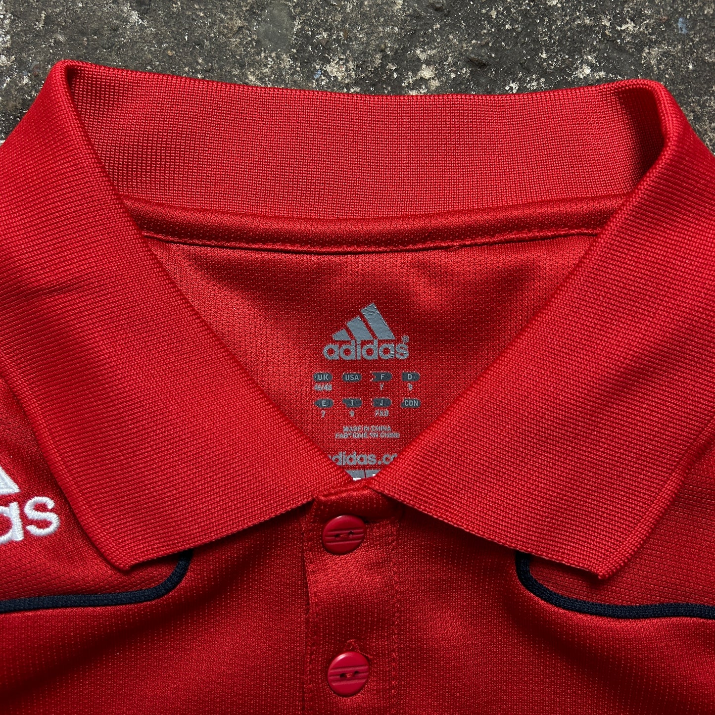 Vintage Adidas FC Bayern Polo Shirt (XL)