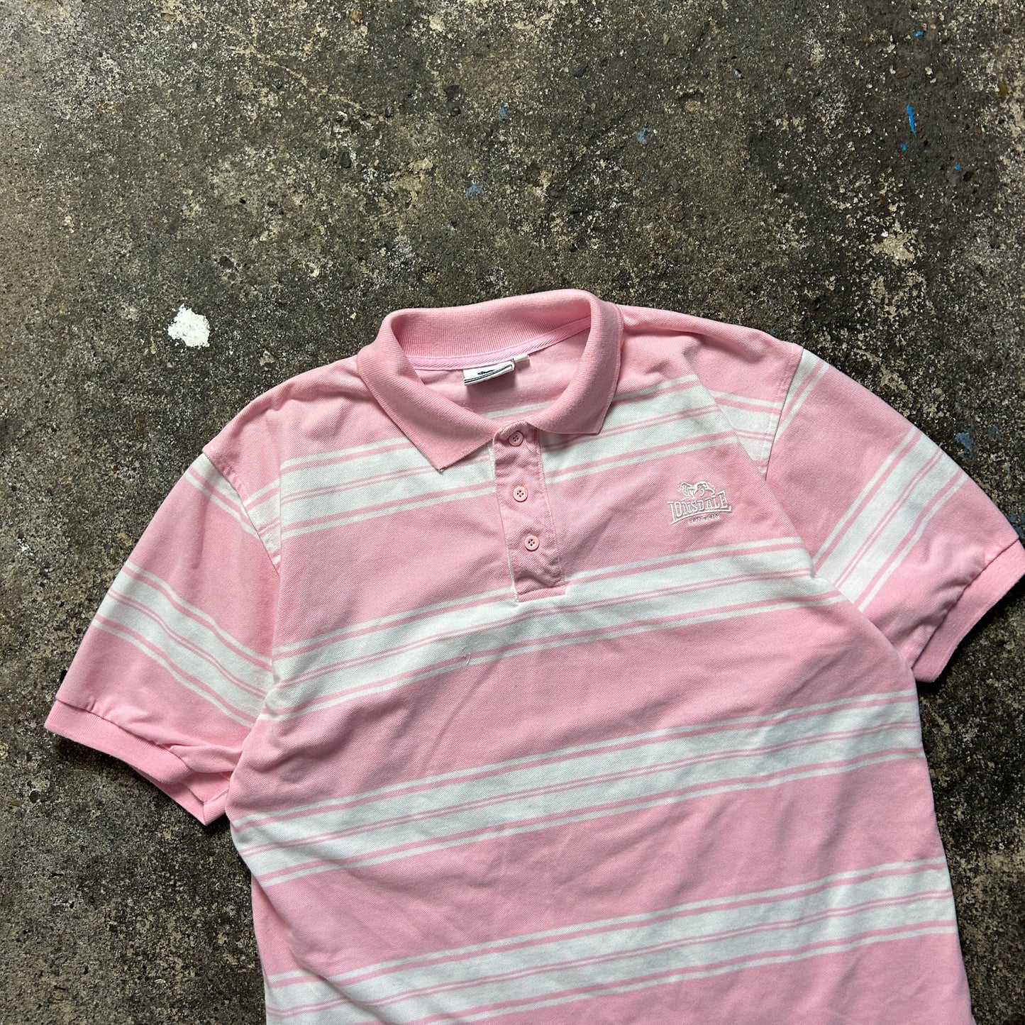 Vintage Lonsdale Polo Shirt (L)
