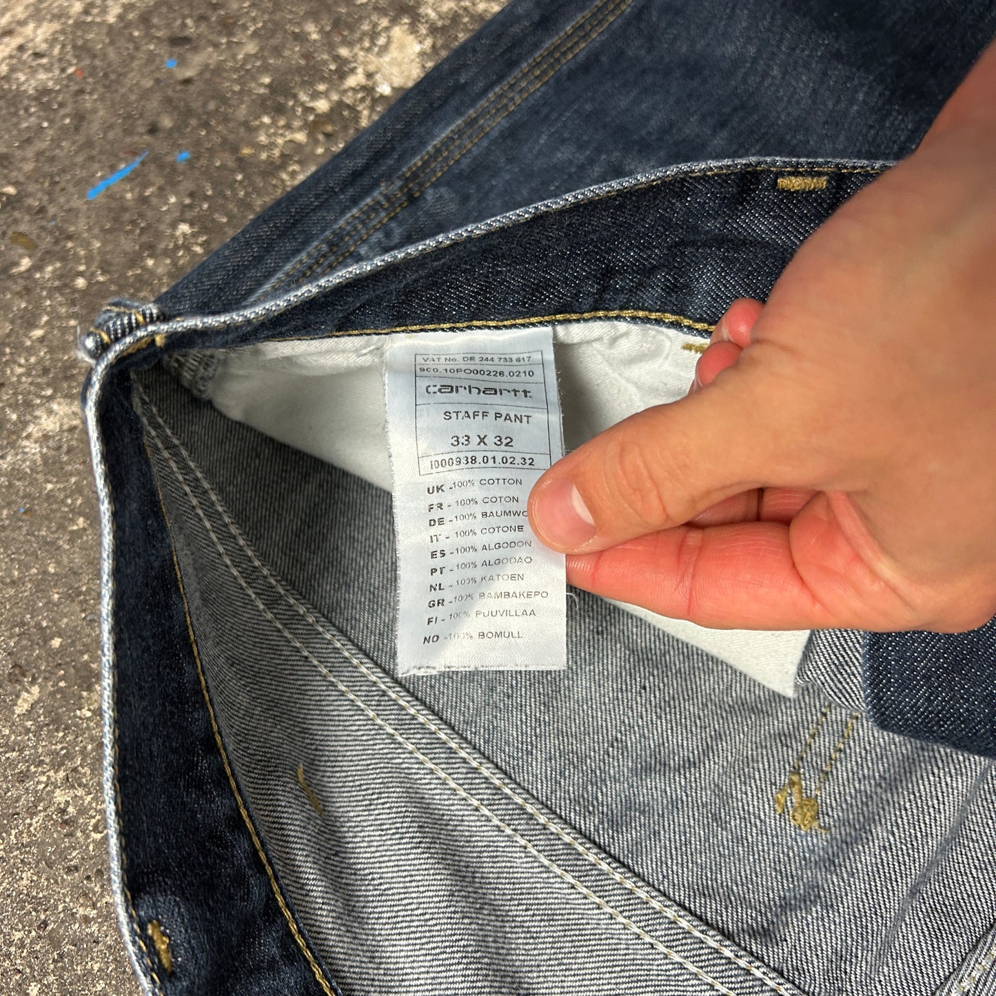 Vintage Carhartt Baggy Pants (33x32)