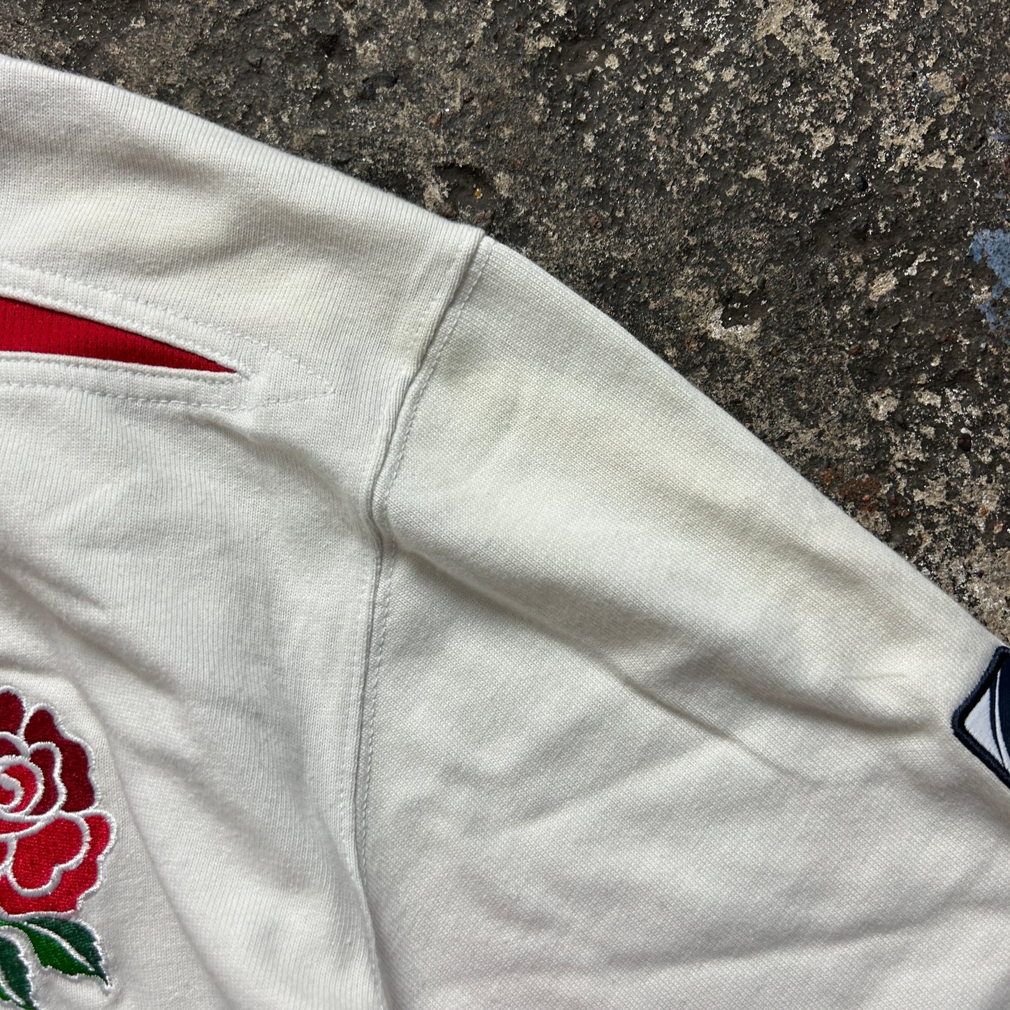 Vintage Nike England Rugby Polo Shirt (M)