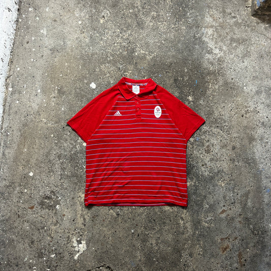 Vintage Adidas Team GB Polo Shirt (L)