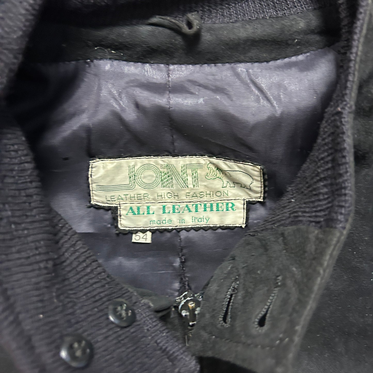 Vintage Leather Jacket (M)