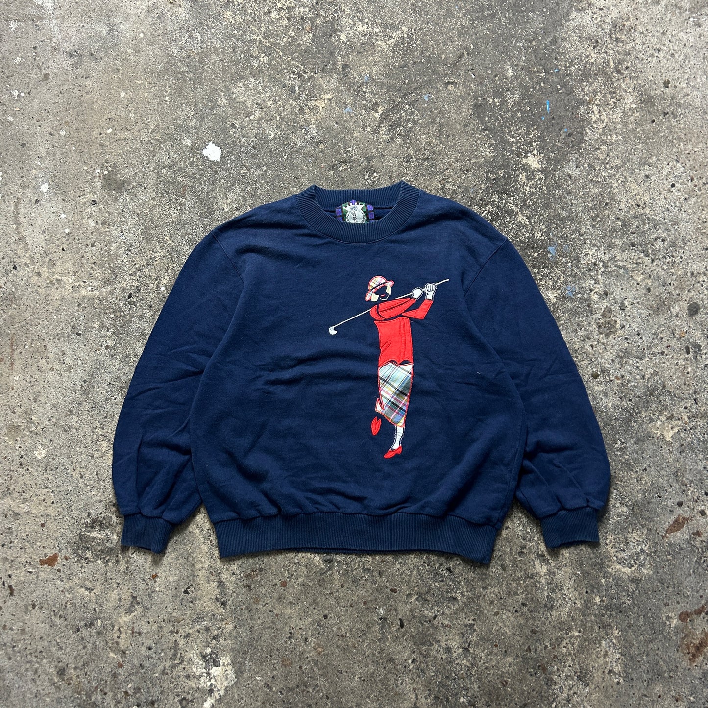 Vintage Golf Sweater (S)
