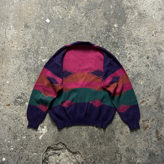 Vintage Knit Cardigan (L)