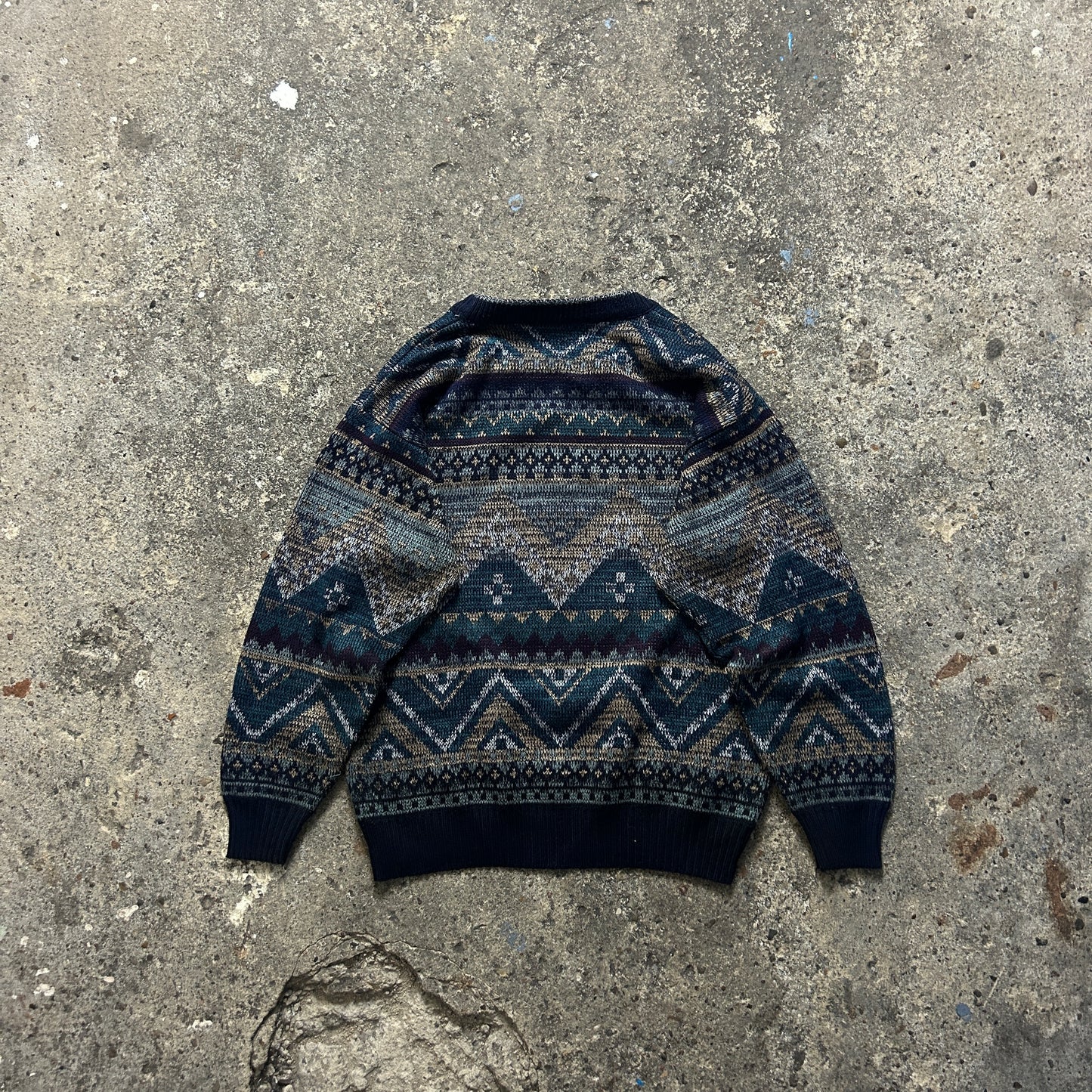 Vintage Knit Sweater (M)