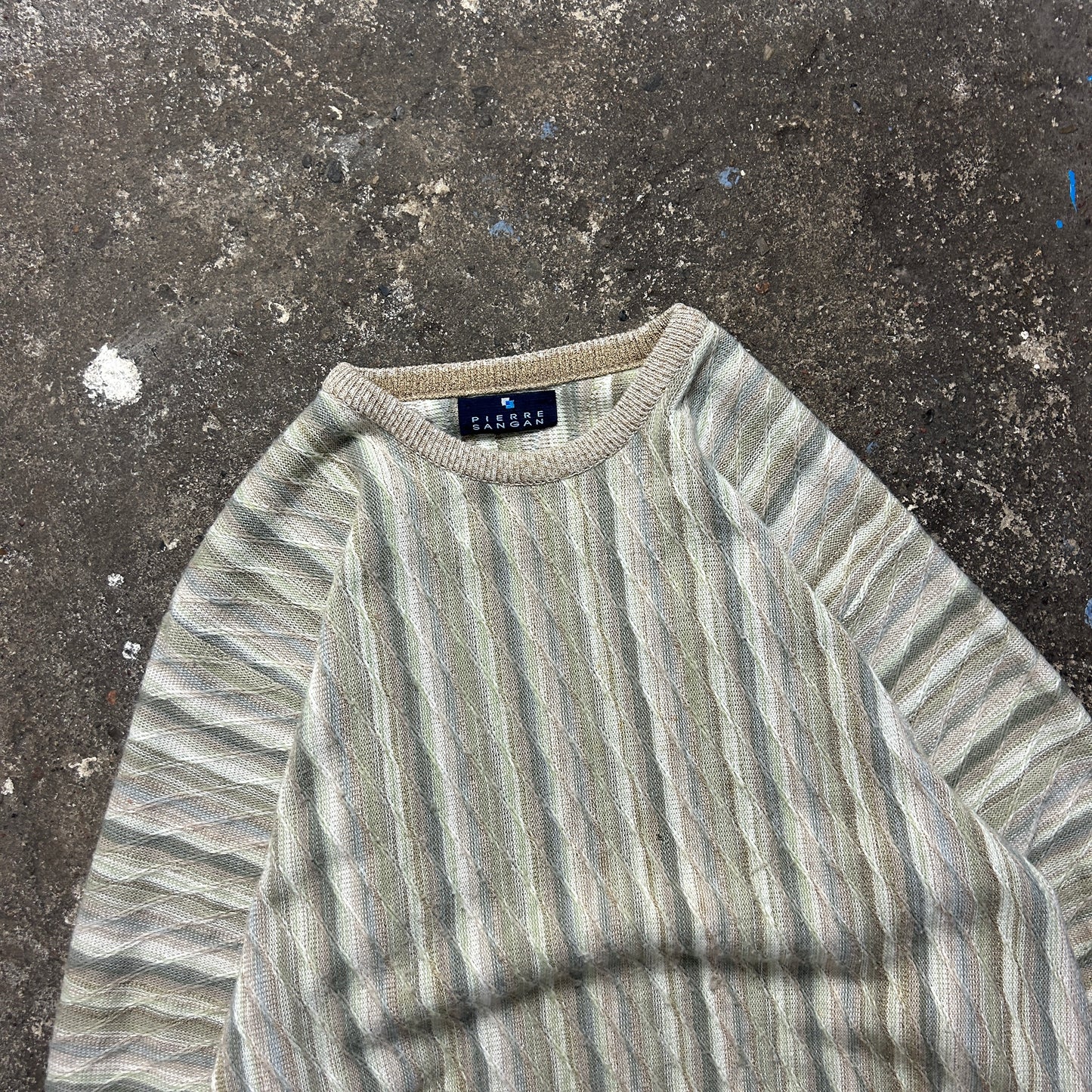 Vintage Coogi Style Knit Sweater (L)