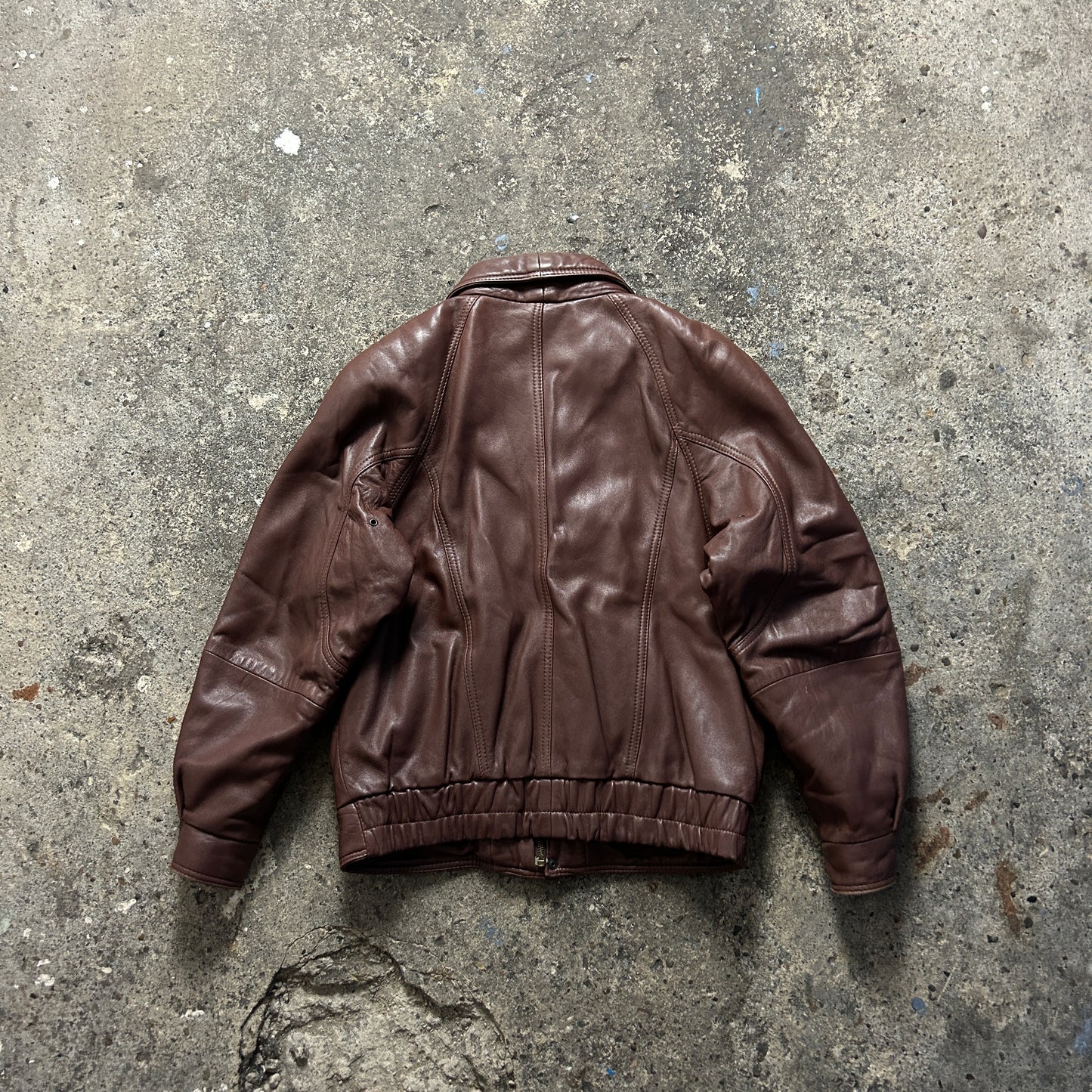 Vintage Leather Jacket (L)
