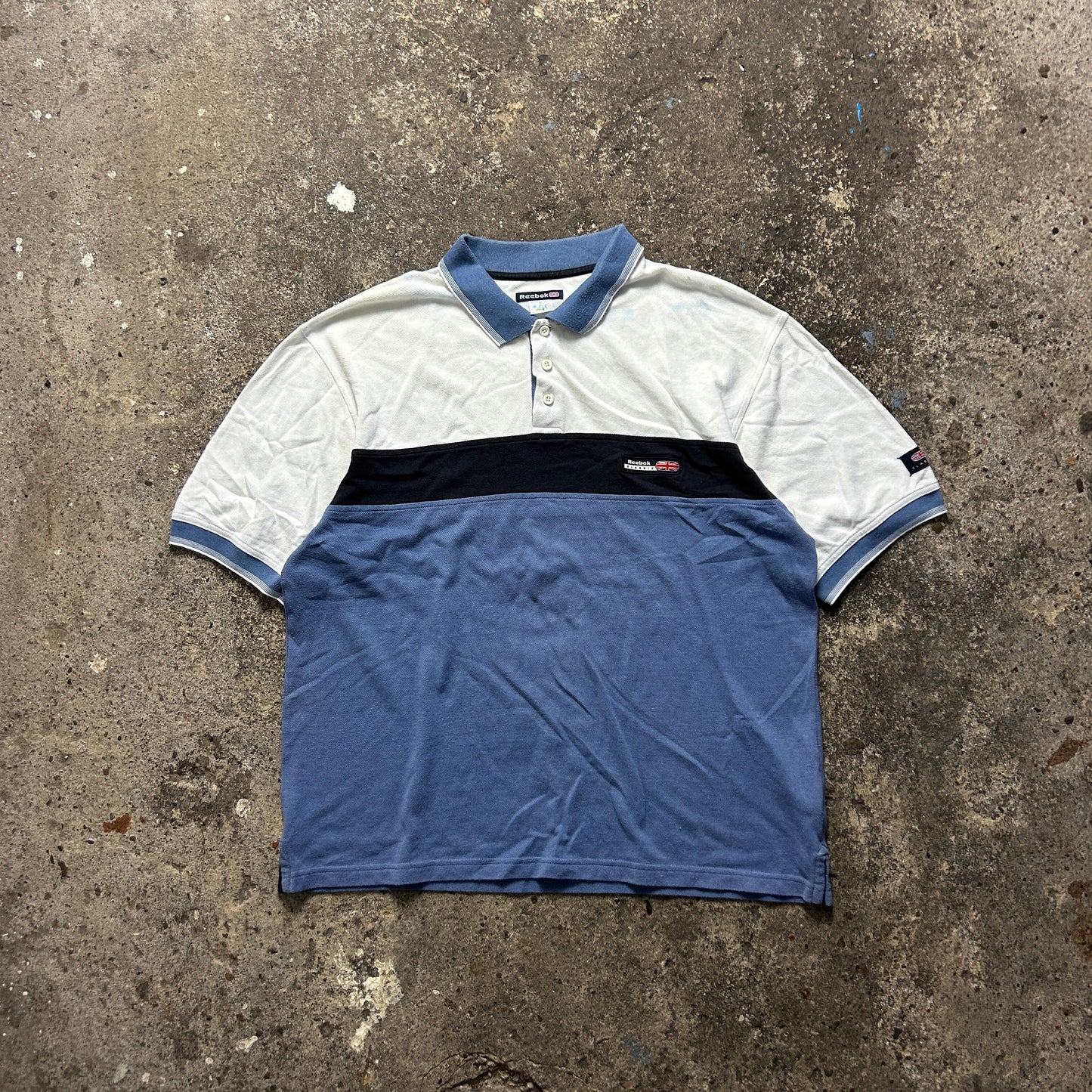 Vintage Reebok Polo Shirt (XL)