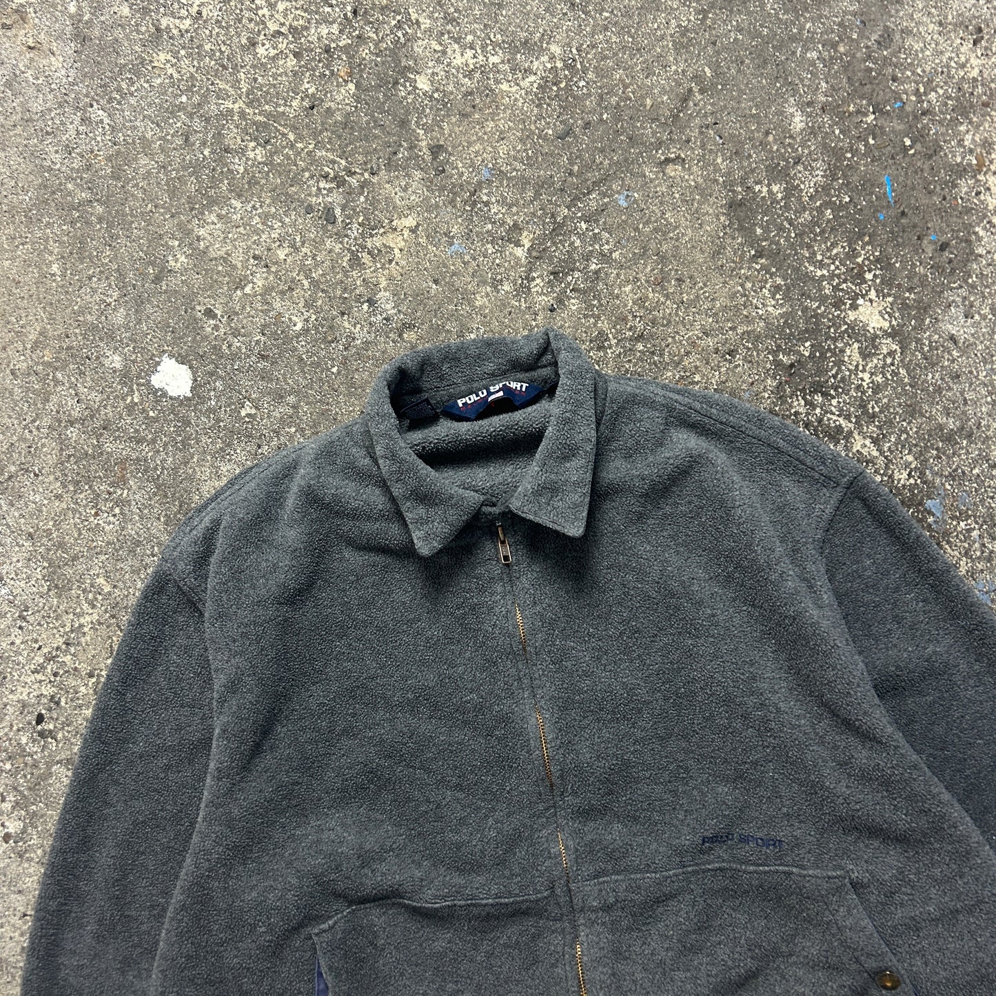 Vintage Polo Sport Fleece Zipper (XL)