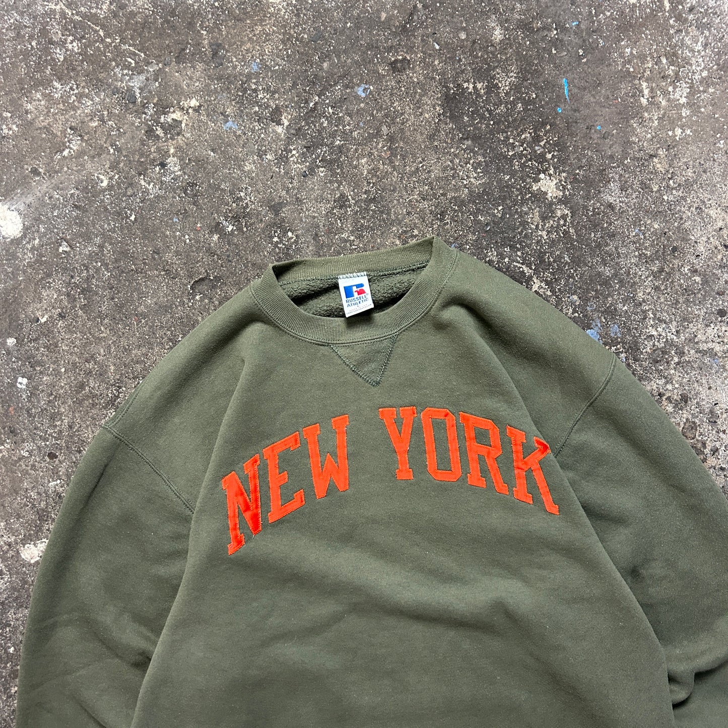 Vintage Russell Athletic "New York" Sweater (L)