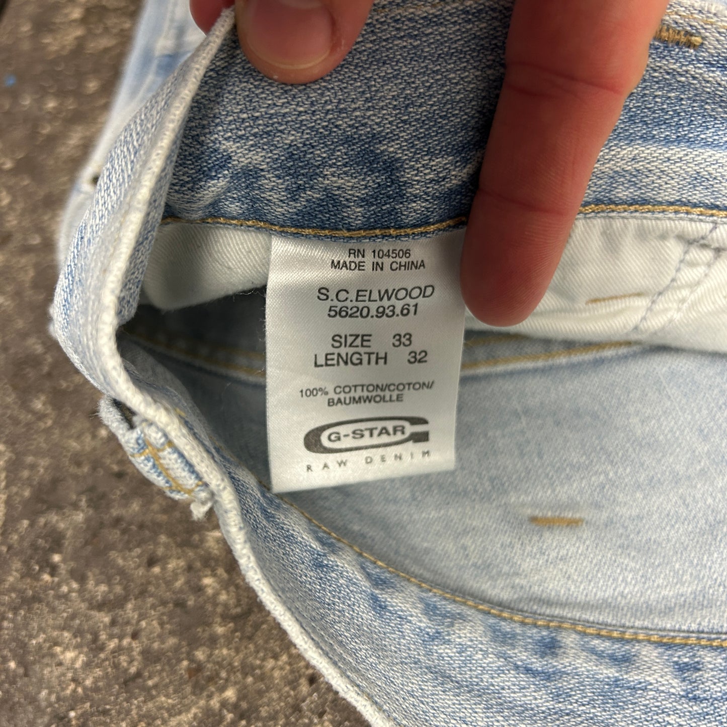 Vintage G-Star RAW Jeans (33x32)
