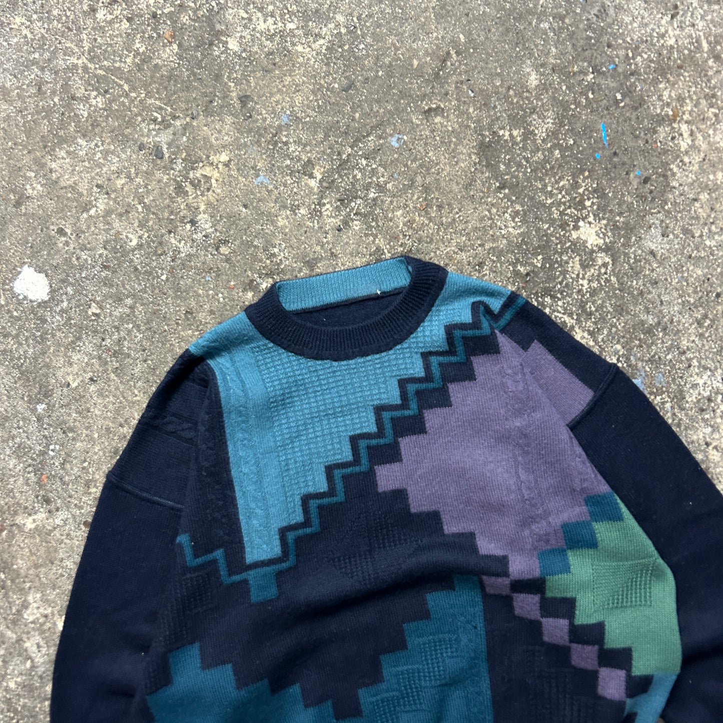 Vintage Knit Sweater (S)