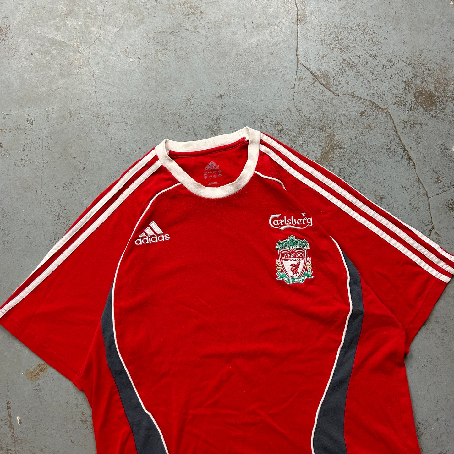 Vintage Adidas Liverpool T-Shirt (L)