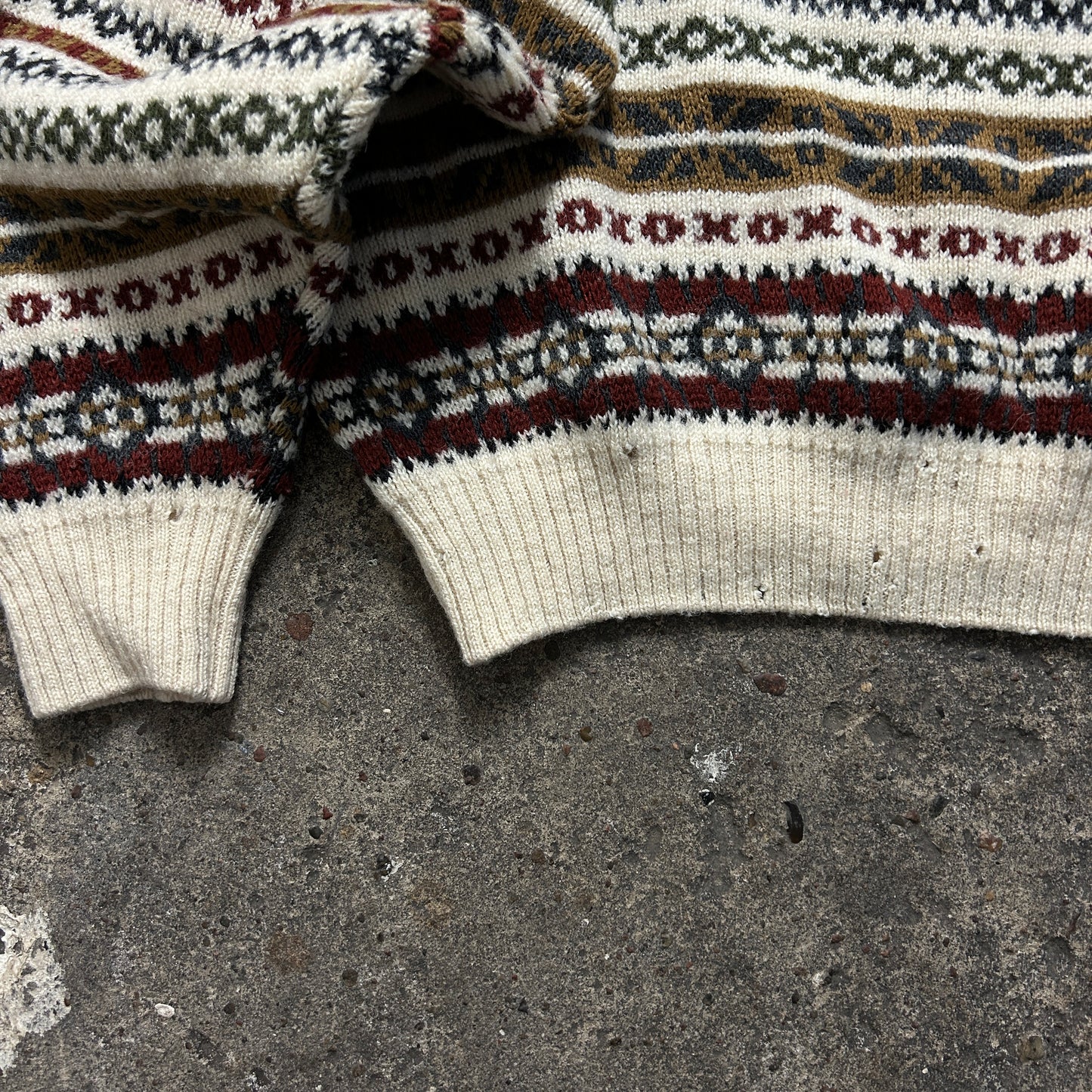 Vintage Knit Sweater (M)